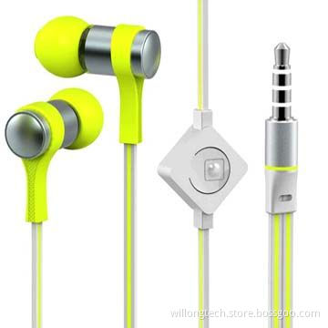 Colorful In-ear Earphones for Mobile Phone